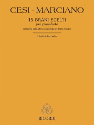 15 Brani Scelti - Marciano CESI Partition Piano