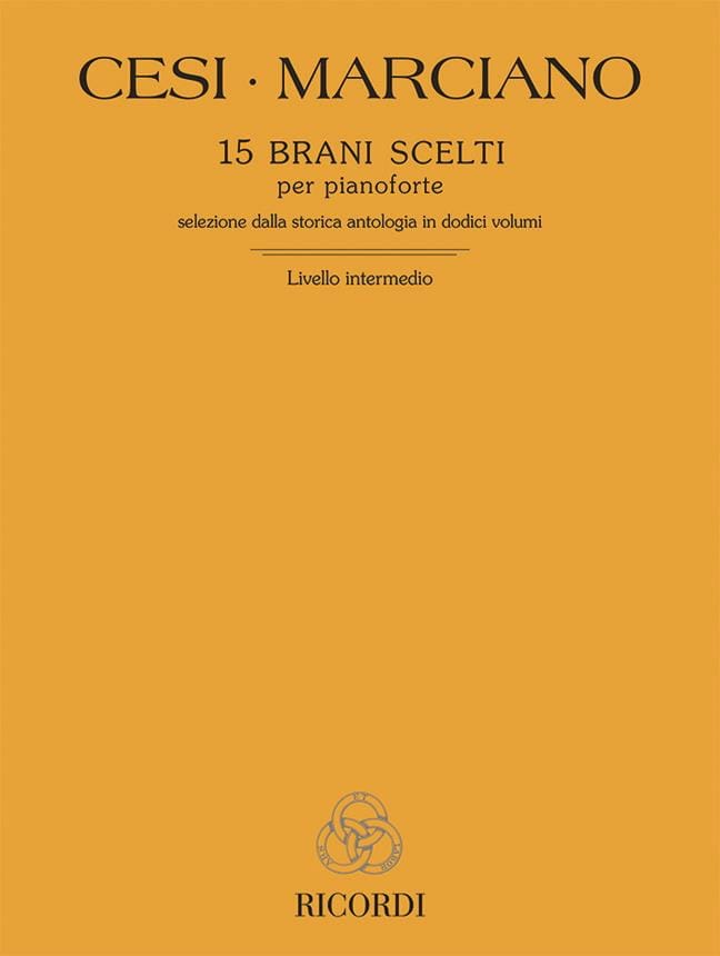 15 Brani Scelti - Marciano CESI - Partition - Piano
