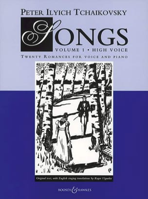 Songs Volume 1. Voix Haute TCHAIKOVSKY Partition Mélodies