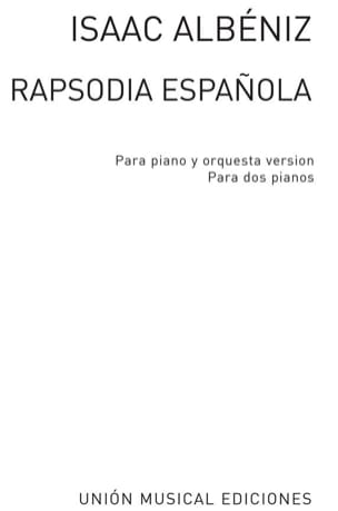 Rhapsodie Espagnole Opus 70. 2 Pianos ALBENIZ Partition Piano