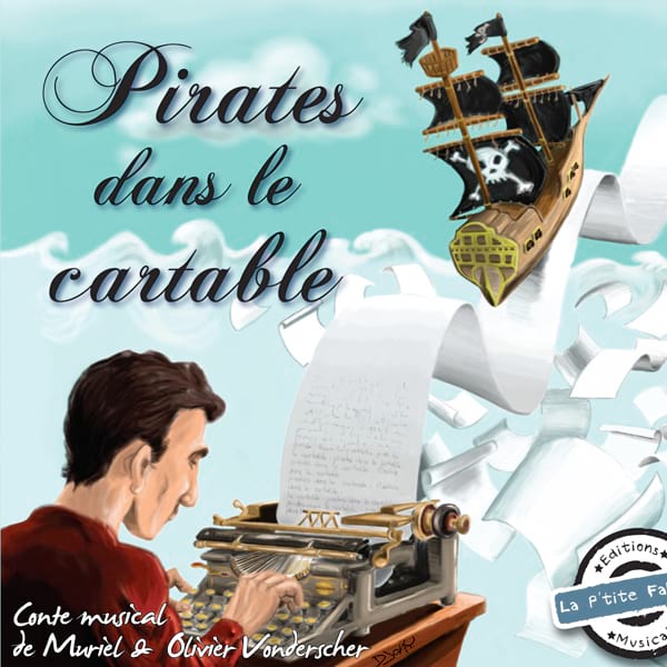 Pirates dans le cartable. CD olivier Vonderscher Partition