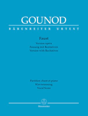 Faust GOUNOD Partition Opéras