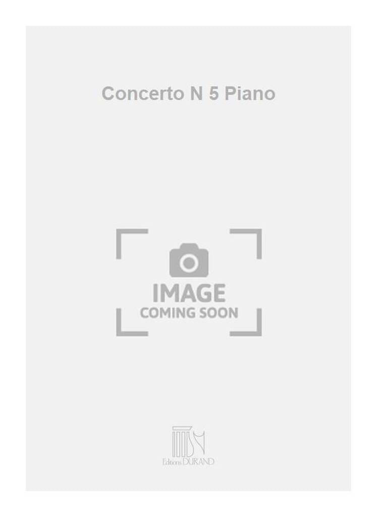 Concerto n°5 - Jan Ladislav Dussek - Partition - Piano