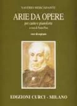 Arie Da Opere Baryton Saverio Mercadante Partition Opéras
