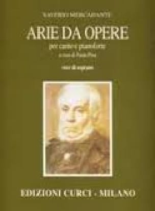 Arie Da Opere Baryton Saverio Mercadante Partition Opéras