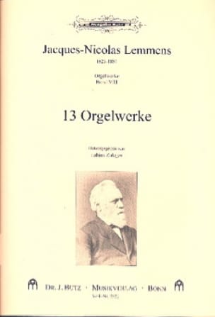 Orgelwerke. Volume 8 Jacques Nicolas Lemmens Partition Orgue