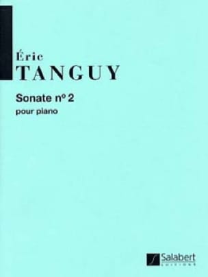 Sonate 2 - Eric Tanguy - Partition - Piano