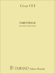 Tarentelle. 4 Mains. César Cui Partition Piano