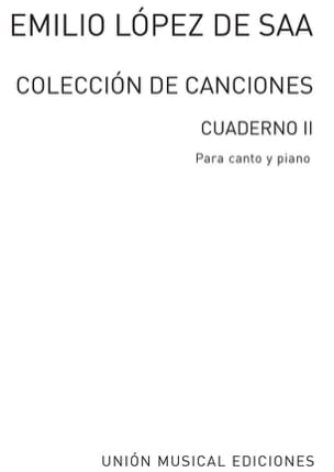 Coleccion de Canciones Vol 2 de Saa Emilio Lopez Partition Mélodies