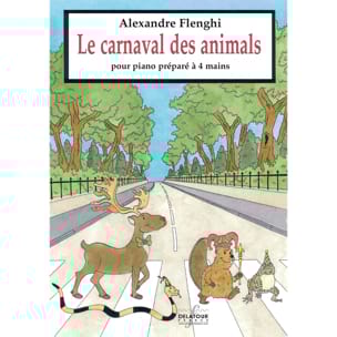 Le carnaval des animals Alexandre Flenghi Partition Piano