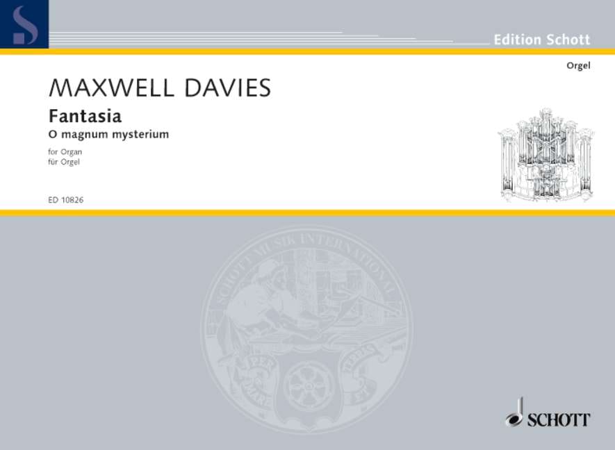 Fantasia on O Magnum Mysterium op. 13a - Davies Peter Maxwell