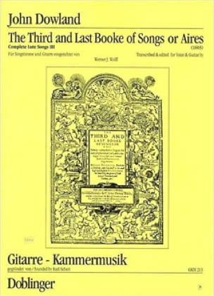 The 3rd And Last Booke Of Songs or Aires / In Darknesse Let Mee Dwell 
