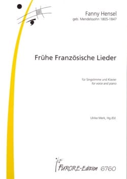 16 Frühe Französiche Lieder - Fanny Hensel-Mendelssohn - Partition