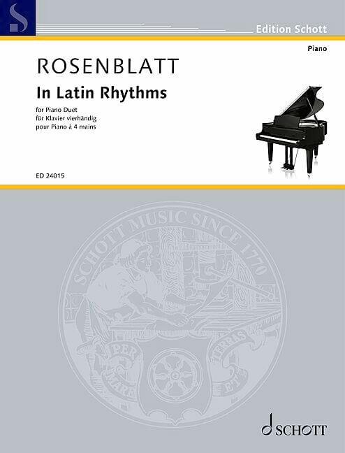 In Latin Rhythms - Alexander Rosenblatt - Partition - Piano