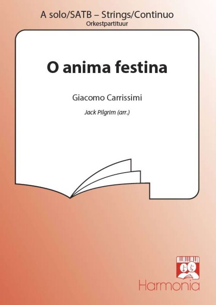 O Anima Festina Giacomo Carissimi Partition Chœur