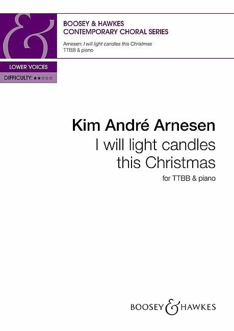I will light candles this Christmas Kim André Arnesen Partition Chœur