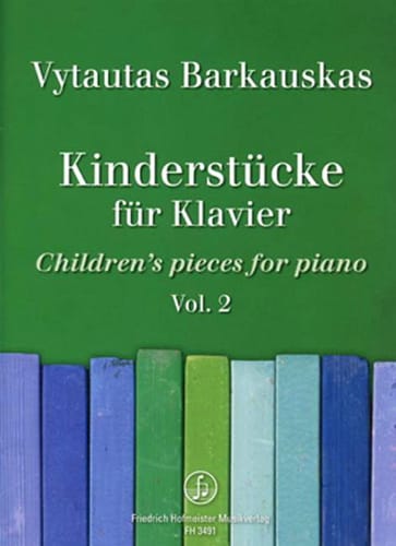 Pièces pour enfants. Volume 2 Vytautas Barkauskas Partition Piano