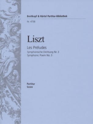 Les Préludes LISZT Partition Piano