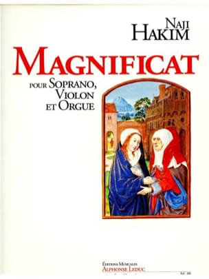 Magnificat Naji Hakim Partition Musique de chambre vocale