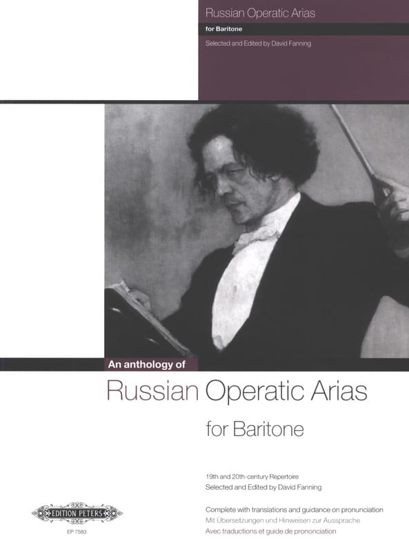 Russian Operatic Arias. Baryton Partition Opéras