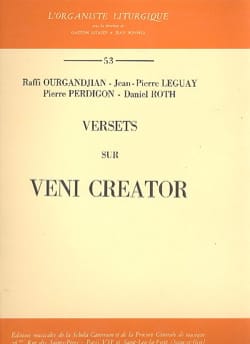 Versets Sur Veni Creator Partition Orgue
