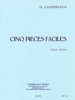 5 Pièces Faciles Odette Gartenlaub Partition Piano