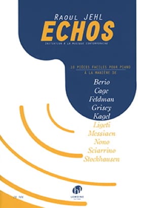Echos - JEHL Raoul - Partition - Piano