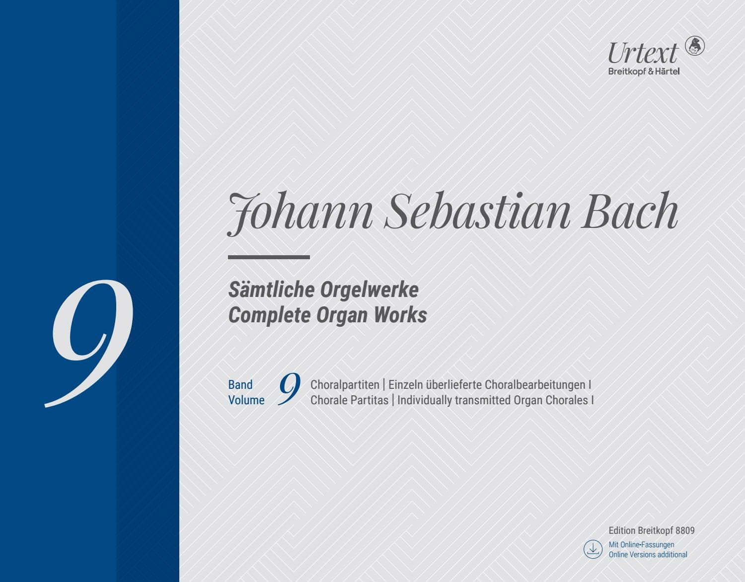 Sämtliche Orgelwerke Volume 9 BACH Partition Orgue