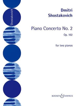 Concerto pour piano n° 2 op. 102 CHOSTAKOVITCH Partition Piano