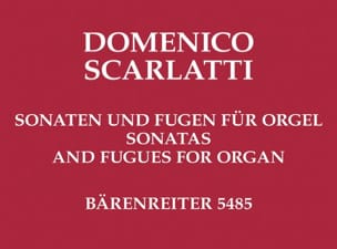 Sonates Et Fugues SCARLATTI Partition Orgue