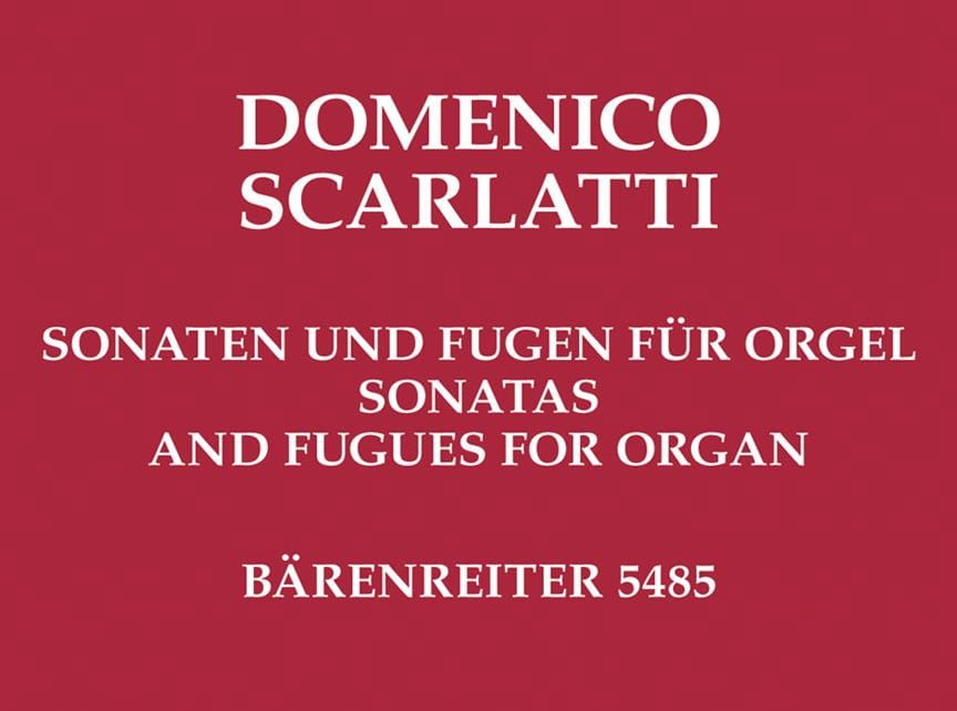 Sonates Et Fugues SCARLATTI Partition Orgue