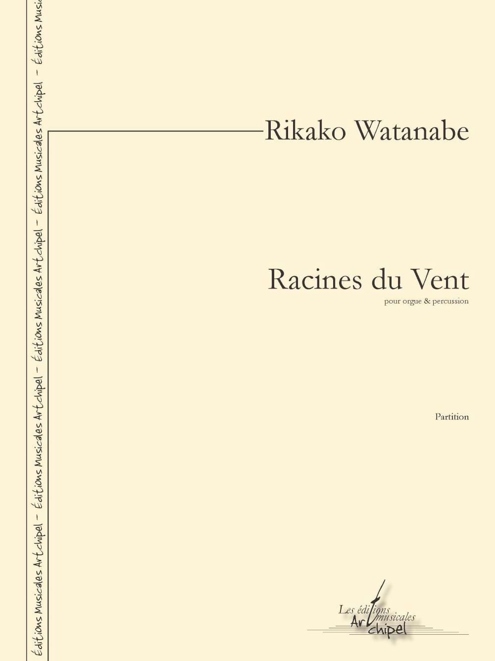 Racines du Vent Rikako Watanabe Partition Orgue
