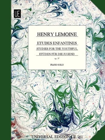 Etudes Enfantines Opus 37 Henry Lemoine Partition Piano