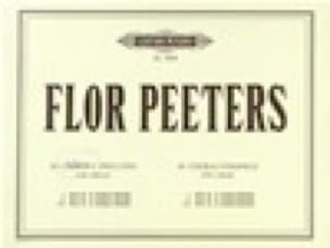 30 Chorale Preludes Op. 70 Flor Peeters Partition Orgue