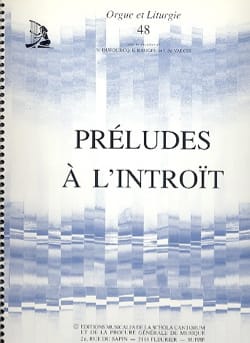 Préludes à l'Introït Partition Orgue
