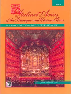 Italian Arias Of The Baroque And Classical Eras. Voix Moyenne - 