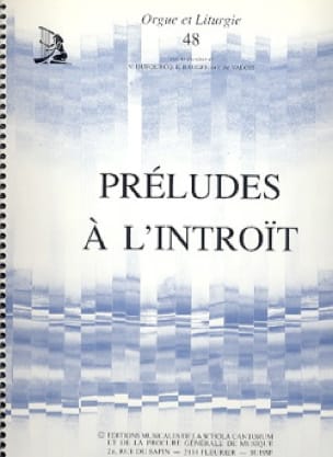 Préludes à l'Introït Partition Orgue