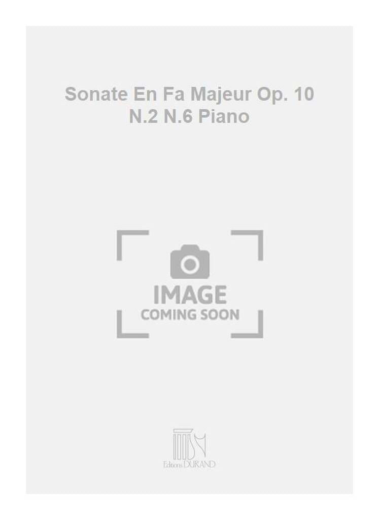 Sonate N° 6 Piano BEETHOVEN Partition Piano