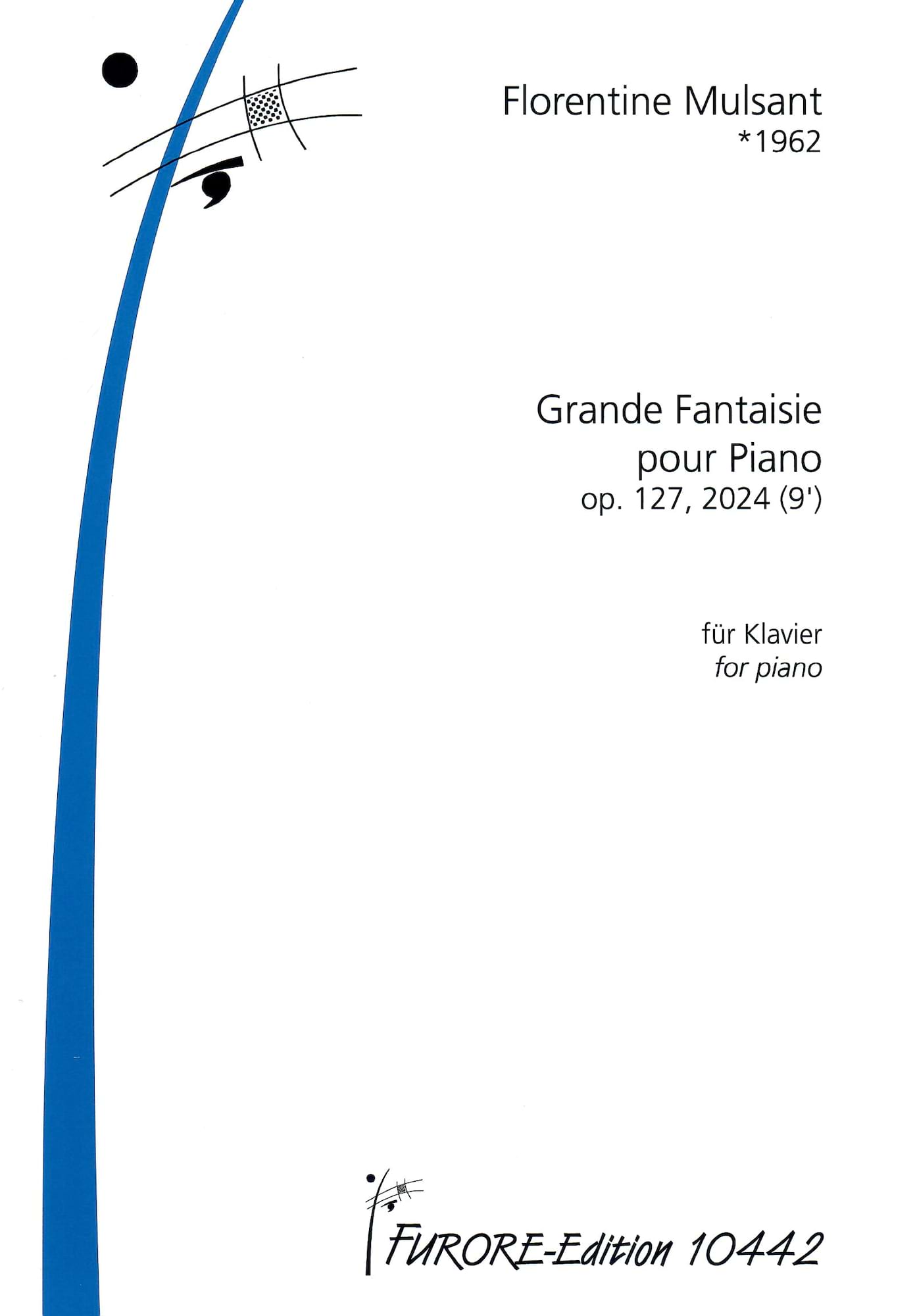 Grande Fantaisie pour Piano Florentine Mulsant Partition Piano