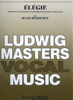 Jules Massenet - Elégie - Partition - di-arezzo.fr