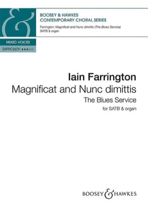 Magnificat and Nunc dimittis Iain Farrington Partition Chœur