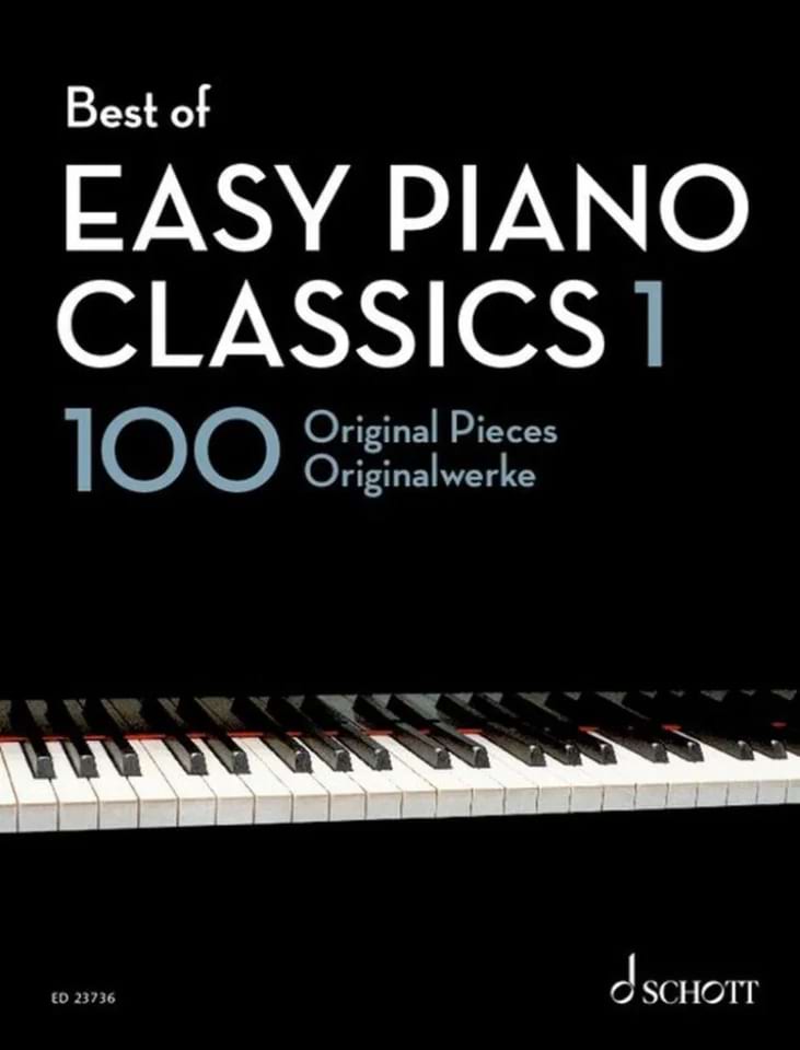 Best of Easy Piano Classics Volume 1 Partition Piano