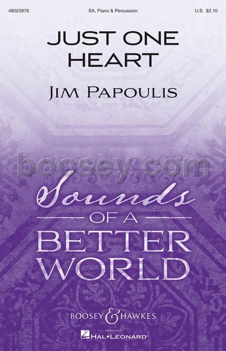 Just one heart - Jim Papoulis - Partition - Chœur