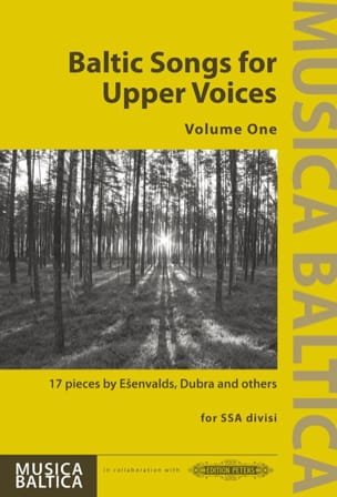Baltic Songs for Upper Voices. Volume 1 Partition Chœur