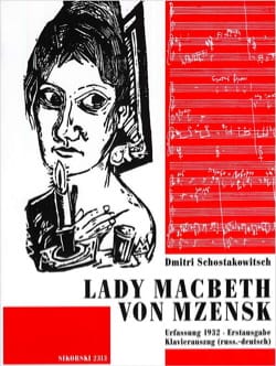 Lady Macbeth von Mzensk CHOSTAKOVITCH Partition Opéras
