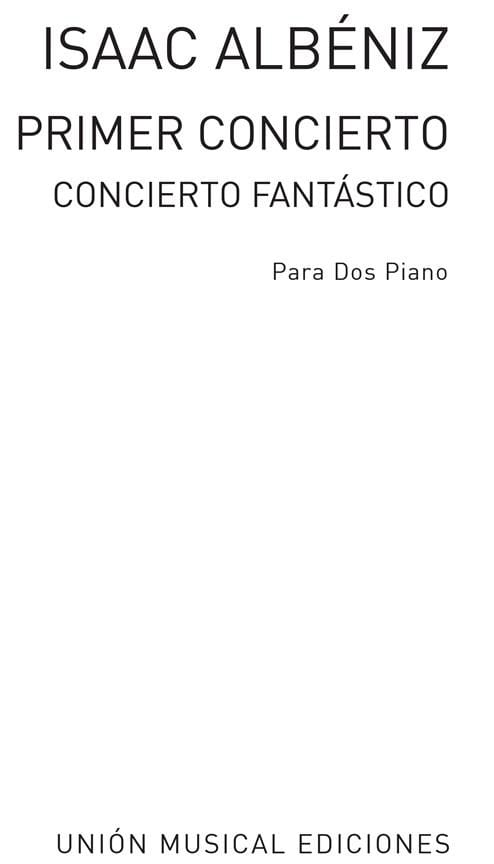 1er Concerto Opus 78. ALBENIZ Partition Piano