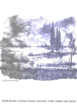 Catalogue D'Oiseaux Volume 4 MESSIAEN Partition Piano
