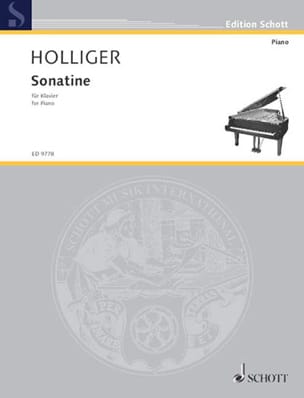 Sonatine Heinz Holliger Partition Piano
