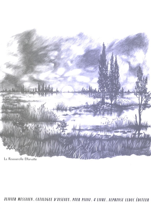 Catalogue D'Oiseaux Volume 4 MESSIAEN Partition Piano