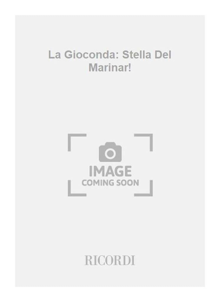 Stella Del Marinar. la Gioconda - Amilcar Ponchielli - Partition